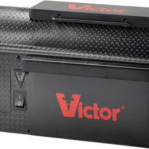 Victor M260 Indoor Multi-Kill Humane Electronic Mouse Trap - No Touch, No See Electronic Instant Kill Mouse Trap – Kills & Holds Up to 10 Mice Per Setting