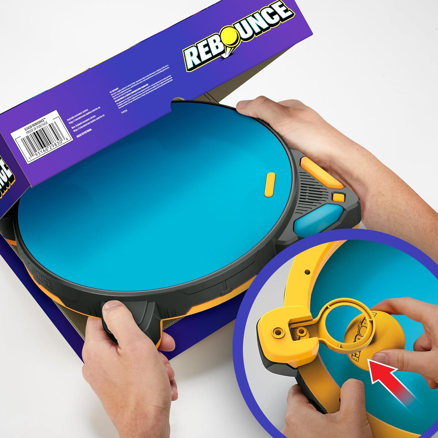 Rebounce Game | Indoor and Outdoor Electronic Action Game for Kids, Teens, and Adults | Ages 8+ | 2 to 6 Players | 10 Mins. | Family Travel Games - Image 11