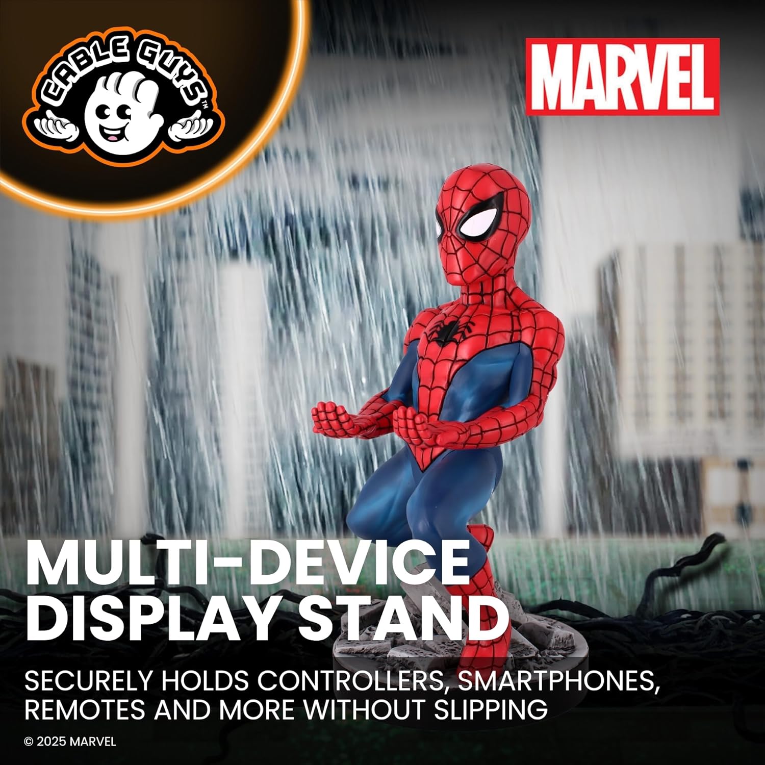 Cable Guys - Spider-Man Classic Accessory Holder for Gaming Controllers and Smartphones (Electronic Games////) - Image 4