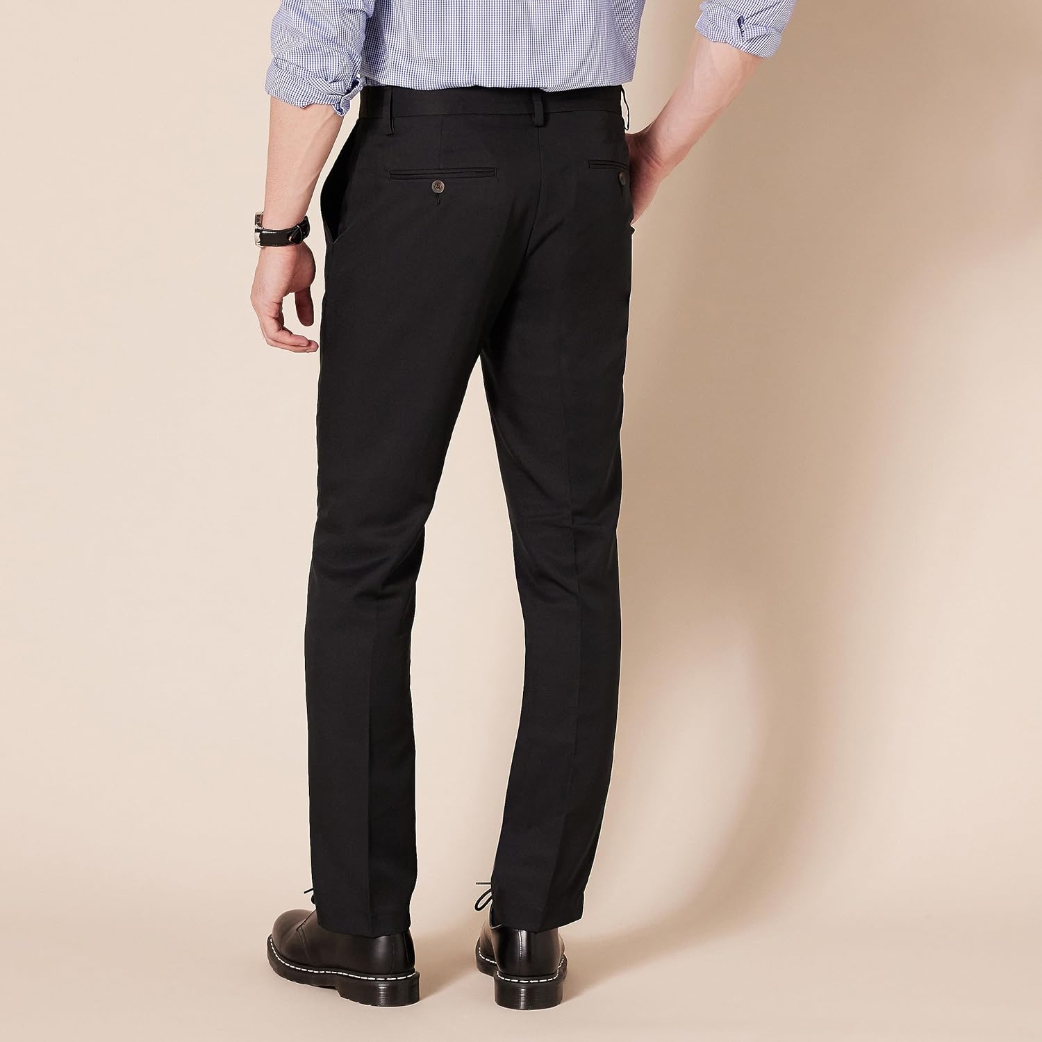 Amazon Essentials Men's Slim-Fit Flat-Front Dress Pant - Image 3
