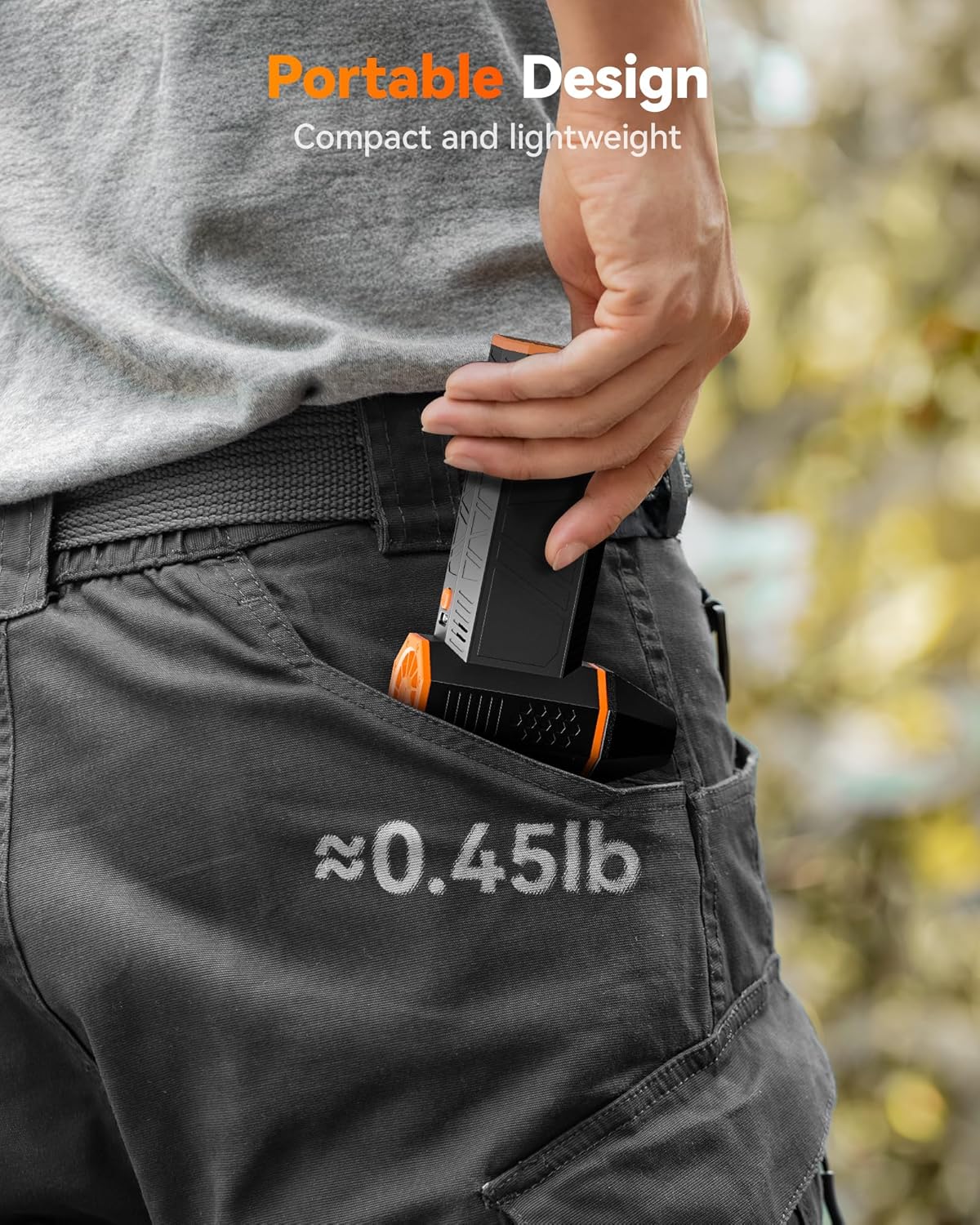 WOLFBOX MF50 Compressed Air Duster-110000RPM Super Power Electric Air Duster, 3-Gear Adjustable Mini Blower with Fast Charging, Dust Blower for Computer, Keyboard, House, Outdoor and Car - Image 7