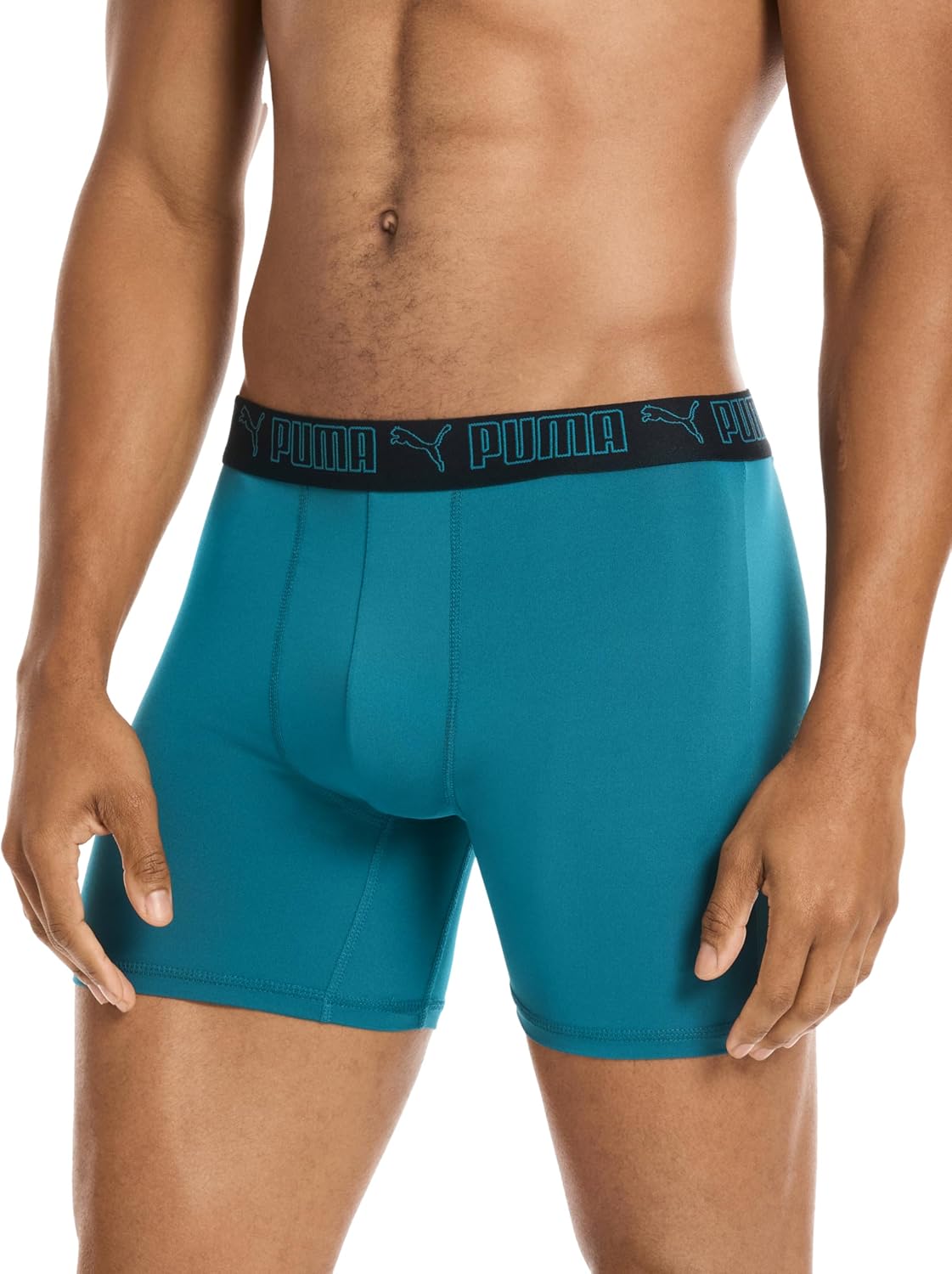 PUMA mens 5 Pack Performance Boxer Briefs - Image 3