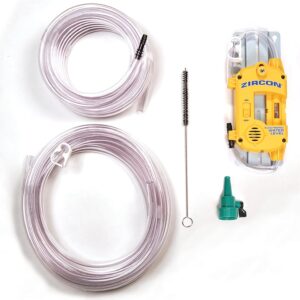 Zircon Electronic Water Level 25 Contractor Kit with 50 Ft Hose and Accessories, Yellow