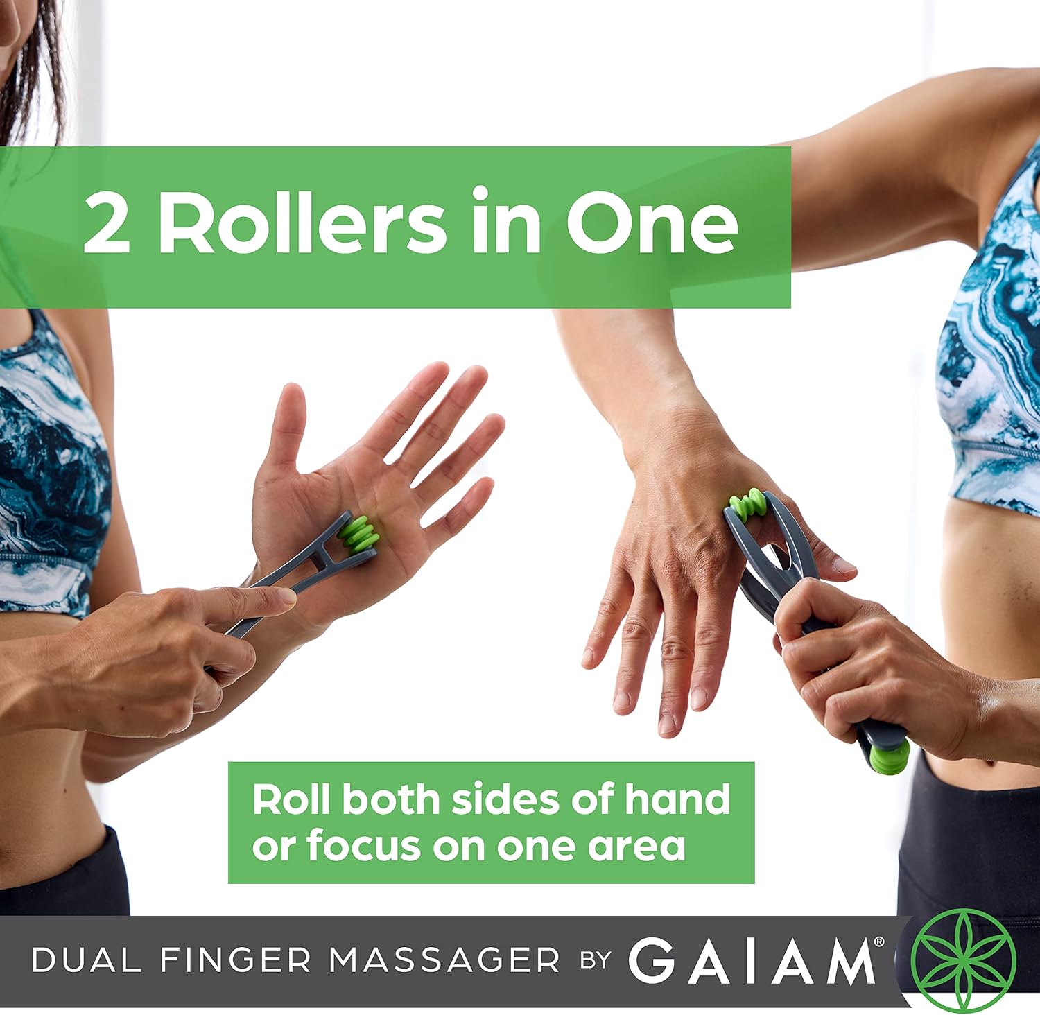 Gaiam Finger Massager Dual-Sided Hand - Image 2