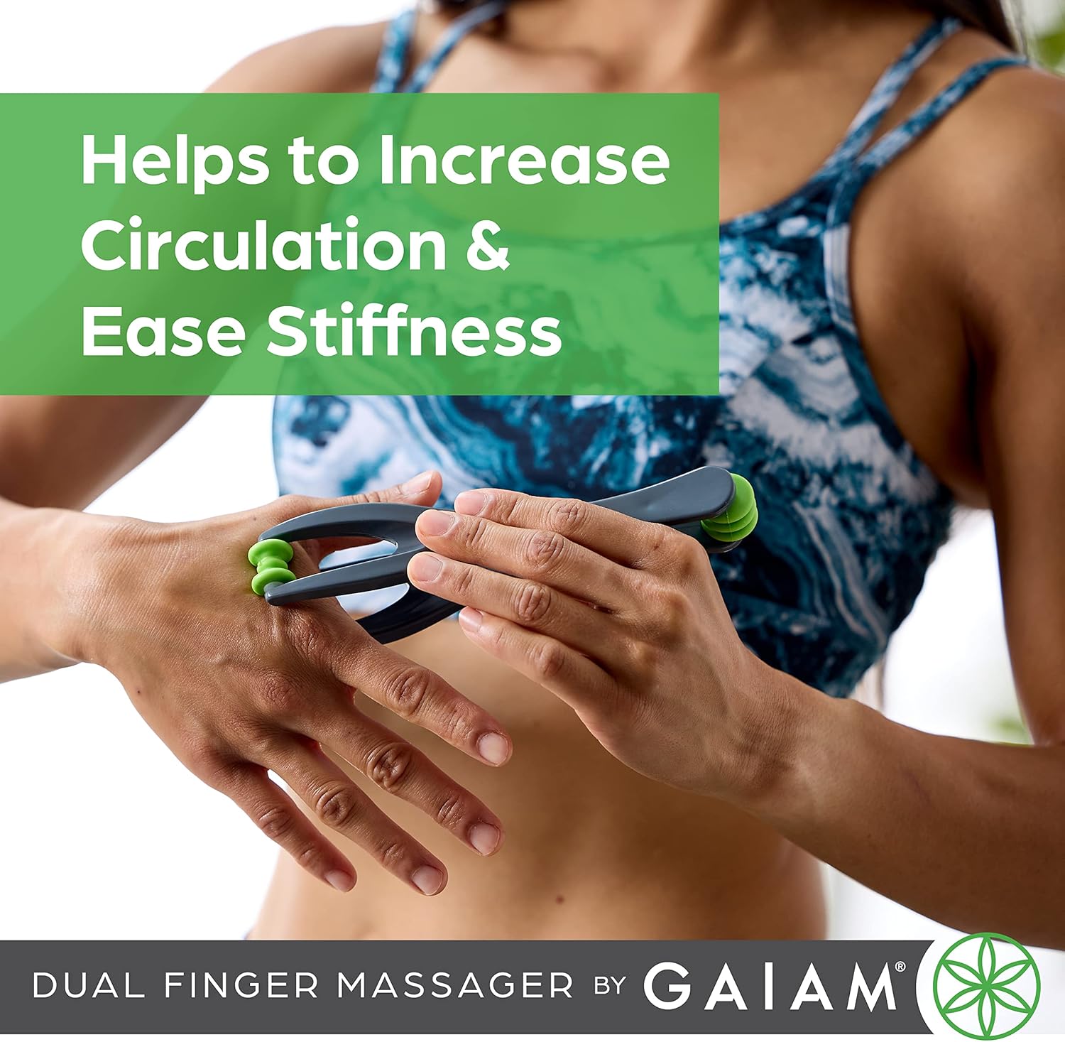Gaiam Finger Massager Dual-Sided Hand - Image 4