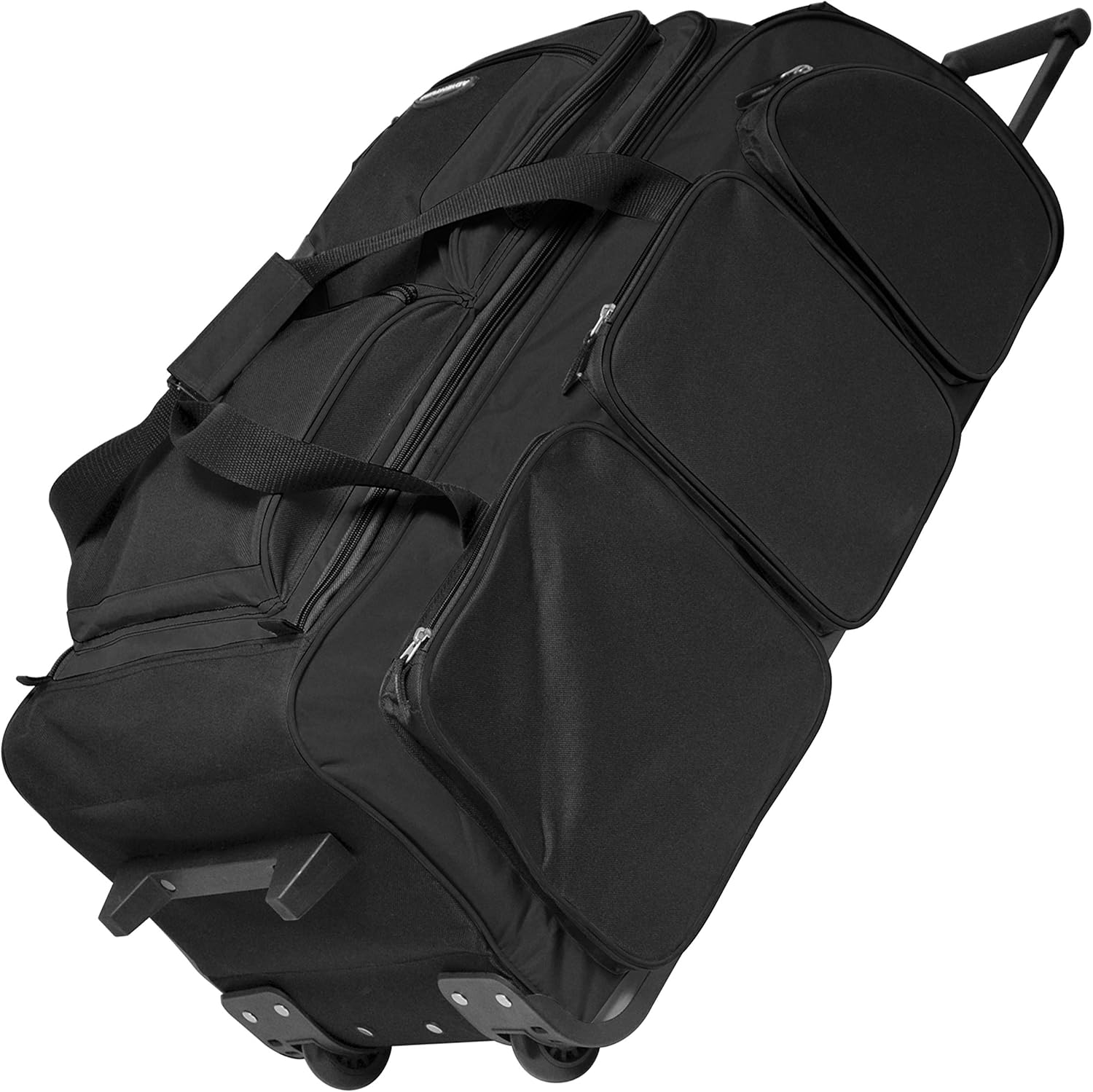 Travelers Club Xpedition 30 Inch Multi-Pocket Upright Rolling Duffel Bag - Image 7