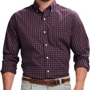 Izod Mens Performance Comfort Long Sleeve Shirt