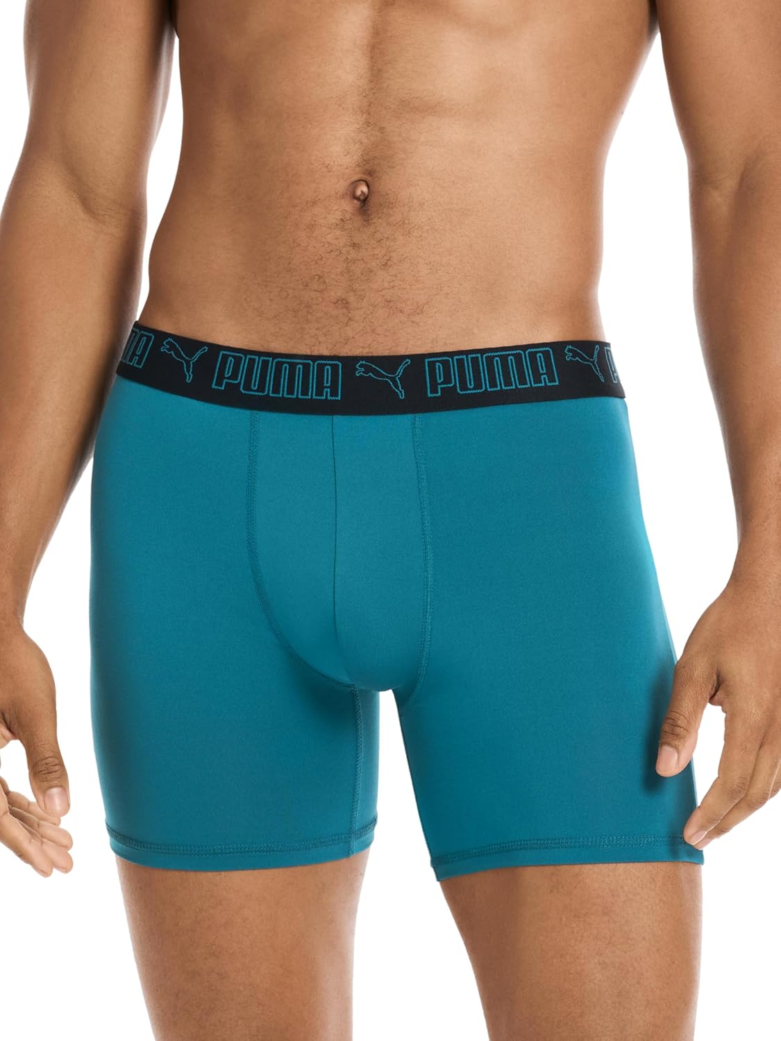 PUMA mens 5 Pack Performance Boxer Briefs - Image 2