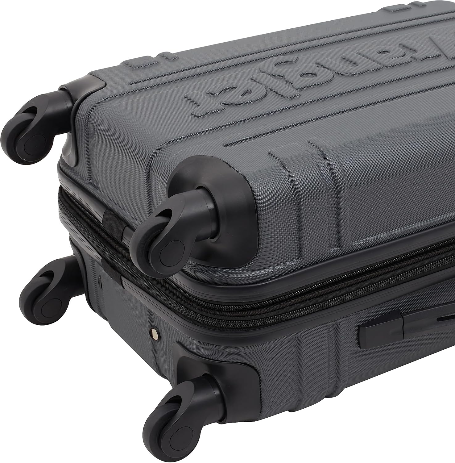 Wrangler Astral Hardside Luggage, Dark Shadow, 22-Inch Carry-On - Image 5