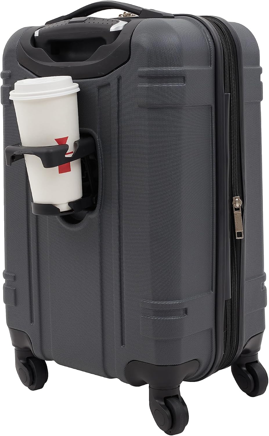 Wrangler Astral Hardside Luggage, Dark Shadow, 22-Inch Carry-On - Image 2