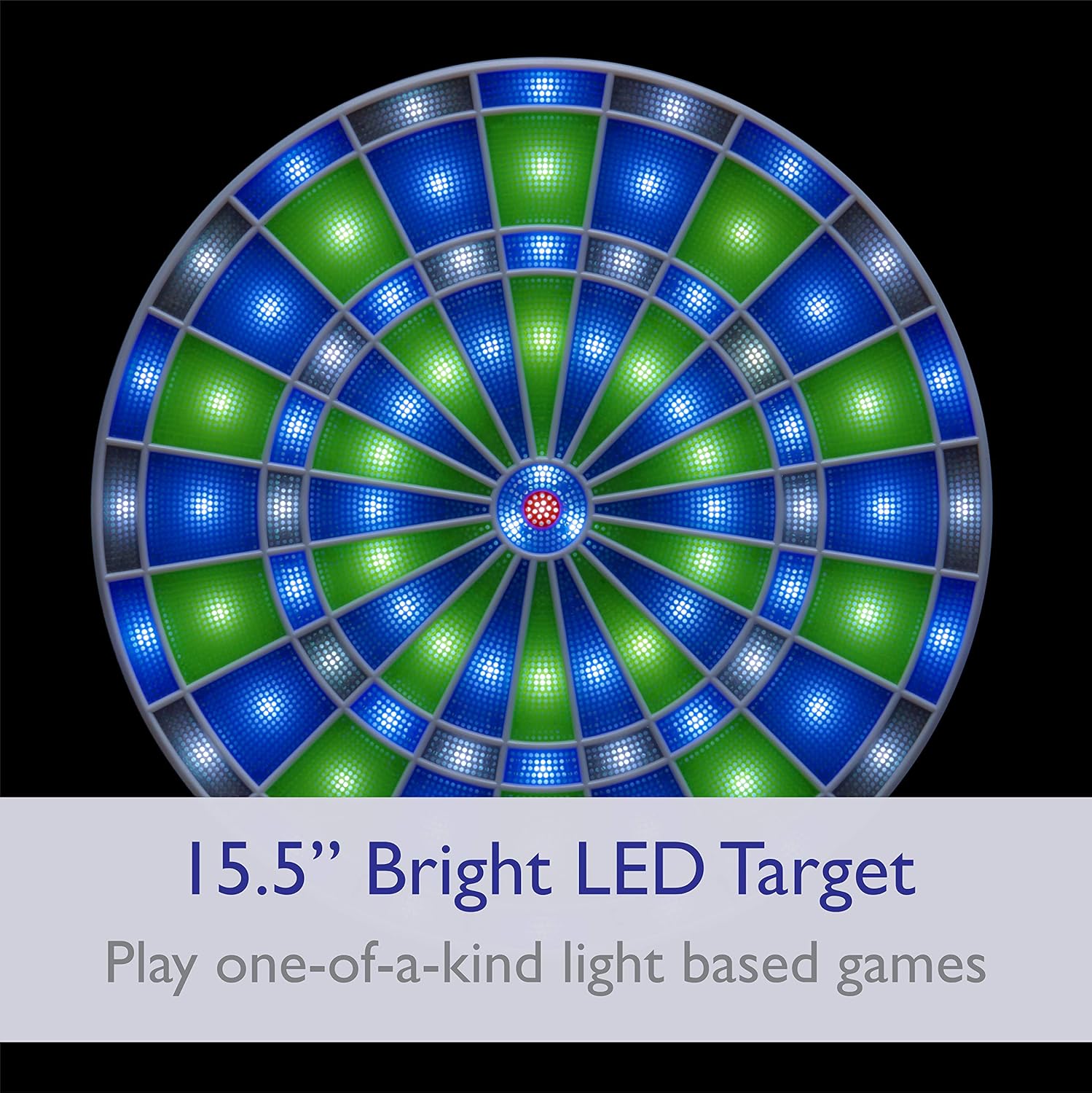 Viper Ion Electronic Dartboard, Illuminated Segments, Light Based Games, Green and Blue Segment Colors, Ultra Thin Spider to Increased Scoring Area - Image 18